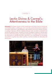 Lectio Divina & Carmel's Attentiveness to the Bible - British Province ...