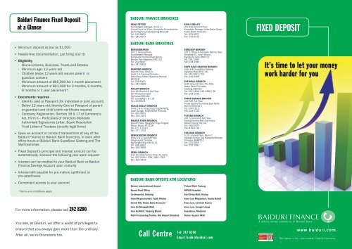 Download Brochure - Baiduri Bank