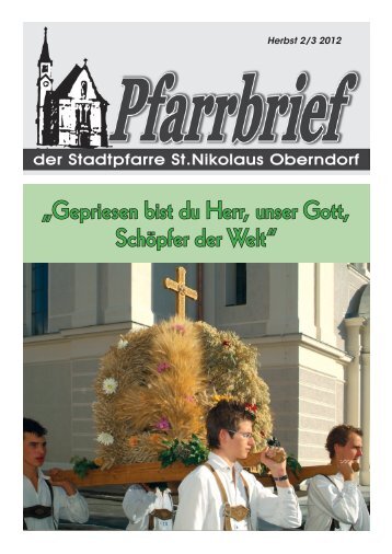 Ilse, wo bist du? - Pfarre Oberndorf an der Salzach