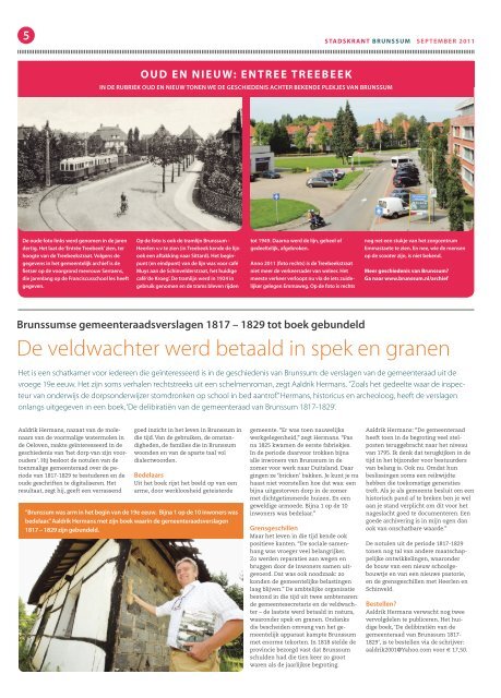 Stadskrant 7 september 2011.indd - Gemeente Brunssum