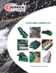 Catalogo Completo - Derrick Corporation