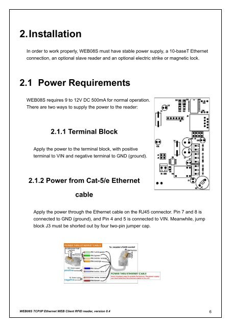 WEB01A TCP/IP Ethernet RFID Reader - QKits
