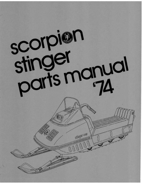 1974 Stinger - Vintage Snow