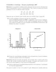 ProbabilitÃ©s et statistique : Examen propÃ©deutique 2007 ... - Coaching
