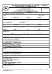 accreditation assessment for residential care home, assisted living ...