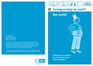 Zwangerschap en werk? Dat werkt! Ergocoach praktijkinformatie