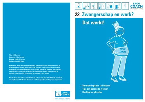 Zwangerschap en werk? Dat werkt! Ergocoach praktijkinformatie