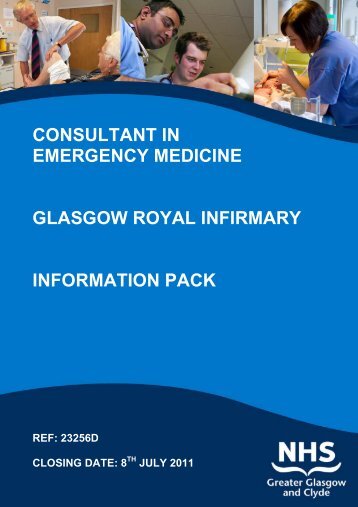 consultant in emergency medicine glasgow royal infirmary