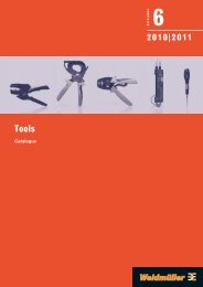 ÐÐ°ÑÐ°Ð»Ð¾Ð³ Weidmuller: Tools