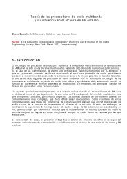 TeorÃ­a de los procesadores de audio multibanda y su ... - Solidyne