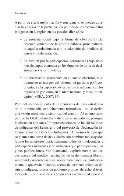 Descolonización Territorial, del Sujeto y la Gobernabilidad