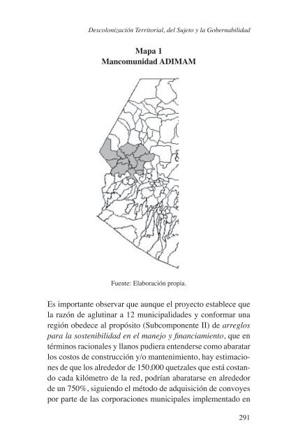 Descolonización Territorial, del Sujeto y la Gobernabilidad