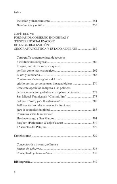 Descolonización Territorial, del Sujeto y la Gobernabilidad