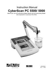 CyberScan PC 5500/ 5000 - Eutech