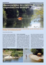 Wasserparadies Birs zwischen Angenstein und ... - Birseck Magazin