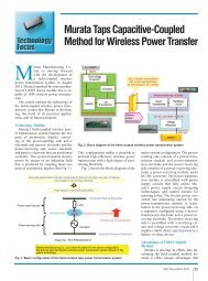 Murata Taps Capacitive-Coupled Method for Wireless Power Transfer