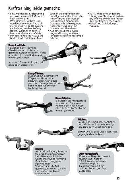 Download FIT for LIFE-Trainingstagebuch
