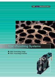 TOX Punching Systems Brochure - TOX PRESSOTECHNIK USA