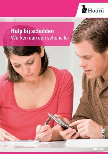 Hulp bij schulden - Gemeente Hoorn