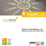 4| die HilFe - Aktion Lichtblicke