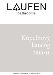 bathroom culture since 1892 www.laufen.com - Stavmat IN