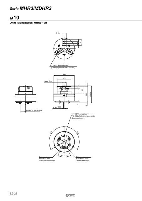 Pneumatischer Greifer