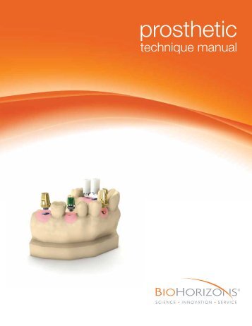 Internal Prosthetic Manual - BioHorizons