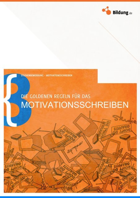 MOTIVATIONSSCHREIBEN - Bildung.de