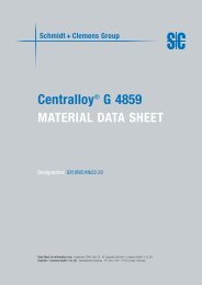 Centralloy® G 4859 - Schmidt+Clemens