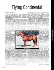 Flying Continental - California Thoroughbred Breeders Association