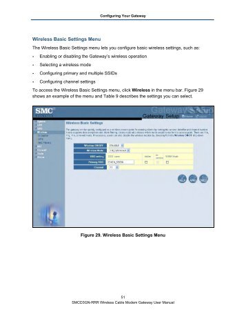 SMCD3GN-RRR Wireless Cable Modem Gateway User Manual