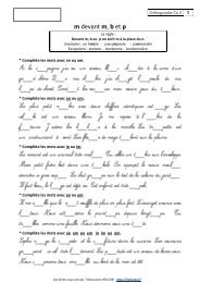 M devant m, b et p - Ce2 - Orthographe - Pass Education