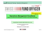 Operations Management Excellence - Fund Academy, Aus