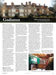 Godington Estate - Forestry Journal