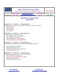 CS201-Introduction to Programming-Midterm-Solved-Papers - vuZs