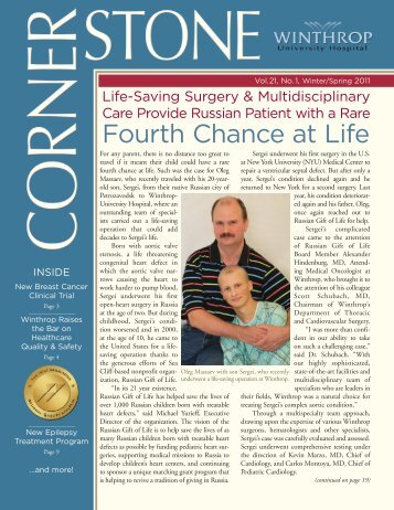 Fourth Chance at Life - Winthrop University Hospital