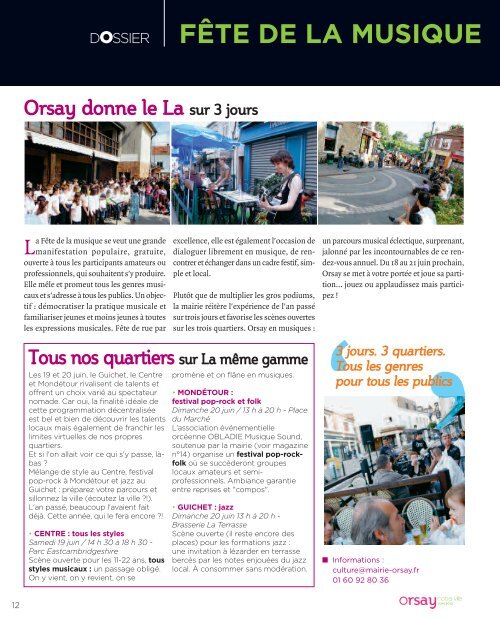 Orsay, notre ville - nÂ°21 juin