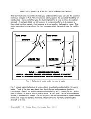 safety factor for poles controlled by buckling - Power Line Systems