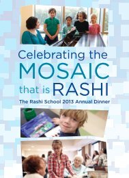 MOSAIC - The Rashi School