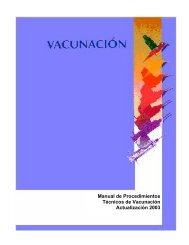 Manual de Procedimientos Técnicos de Vacunación Actualización ...