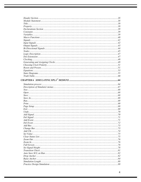 XPLA Designer v2.1 User's Manual