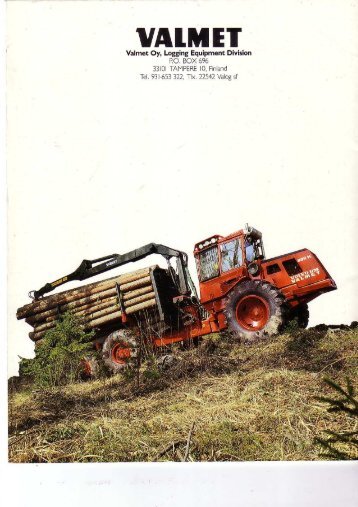 Valmet 872 K Forwarder