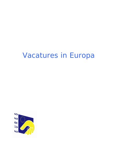 Vacatures in Europa - Werk.nl