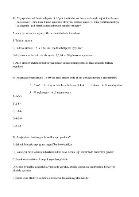 D-4 Dahiliye Sınav Soru ve Cevapları 23 Mayıs 2013