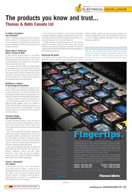 Page 27 Page 32 Page 17 - Electrical Business Magazine