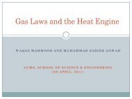 Gas Laws and Heat engine - Experimental Physics