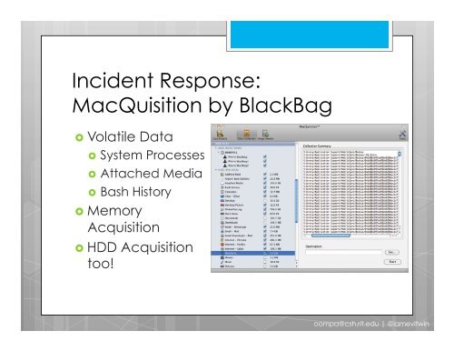 When Macs Get Hacked - SANS Computer Forensics