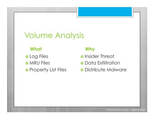 When Macs Get Hacked - SANS Computer Forensics