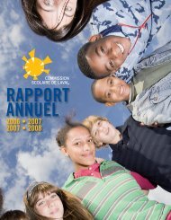 RAPPORT ANNUEL - Commission scolaire de Laval