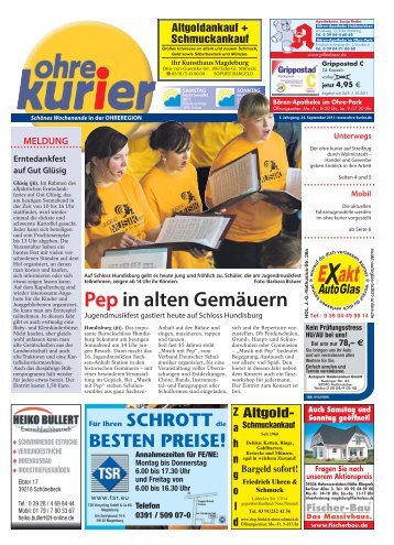 Altgoldankauf + Schmuckankauf - ohre-kurier